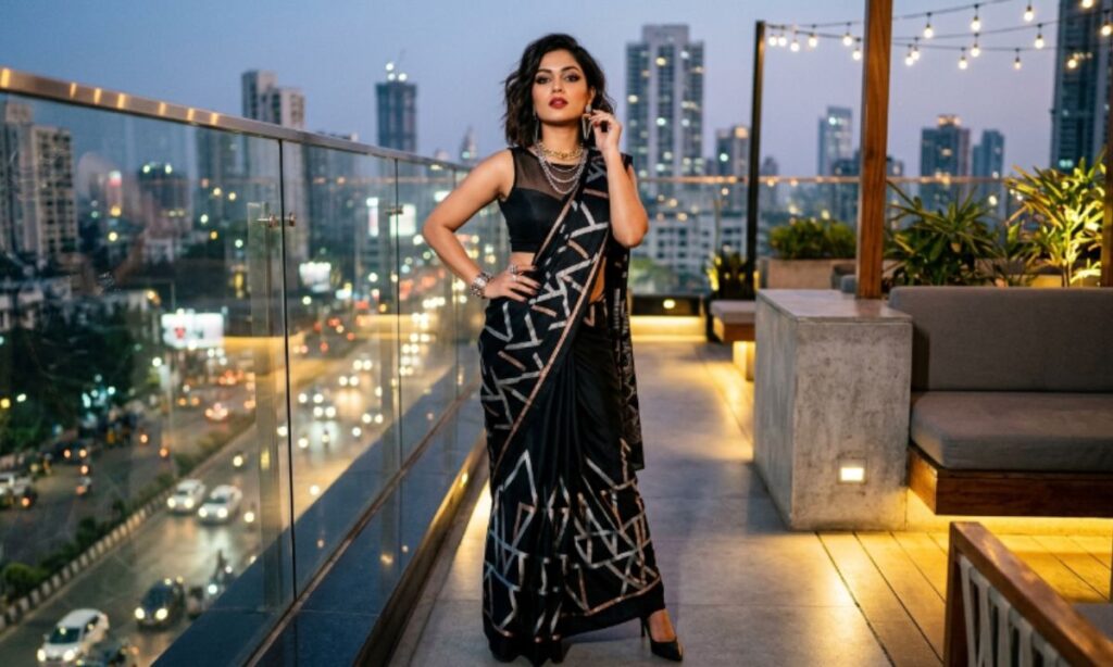 Attitude Saree Caption