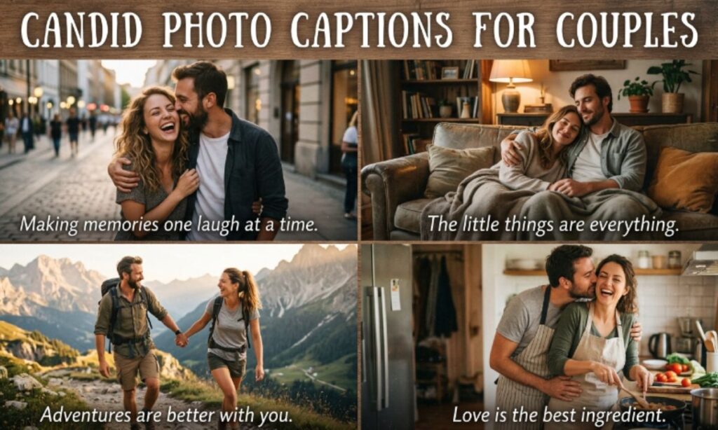 Candid Photo Captions for Couples