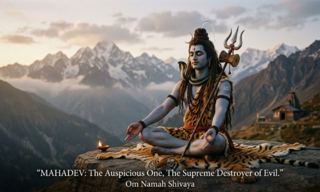 Mahadev Caption in English