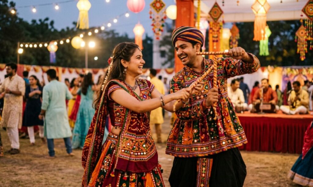 Navratri Captions for Instagram for Couples