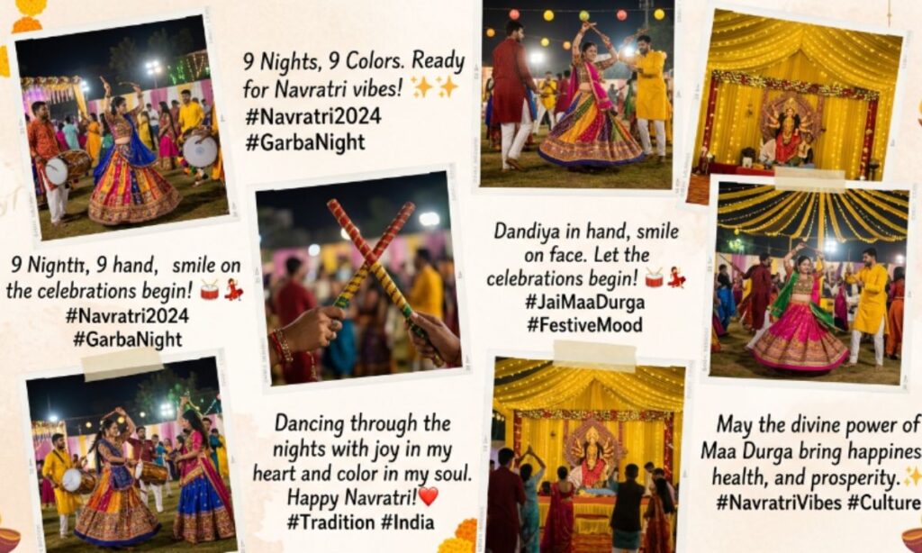 Navratri Captions for Instagram in English