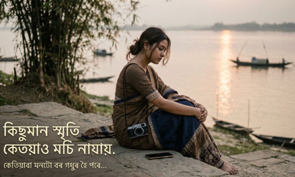 Sad Assamese caption for Instagram