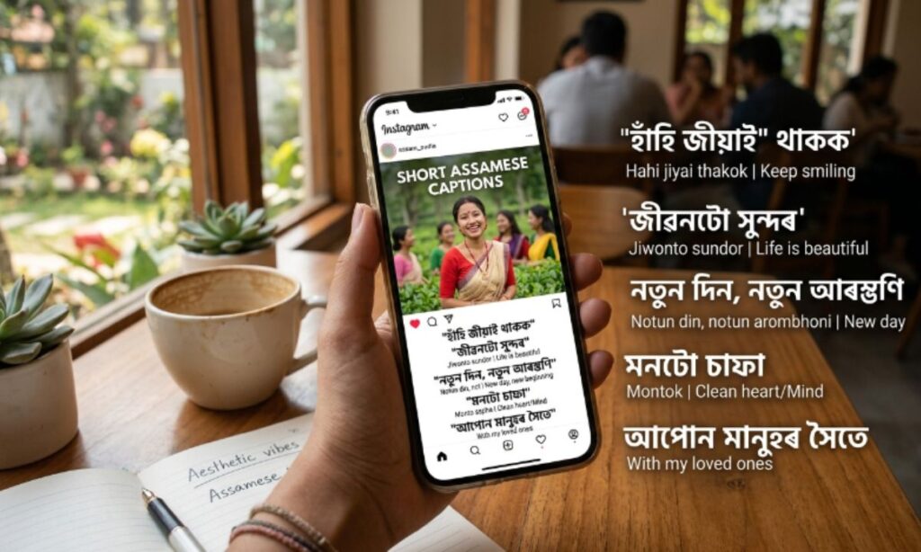 Short Assamese Captions for Instagram