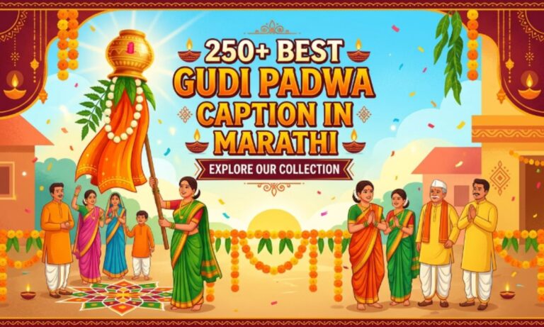 250+ Best Gudi Padwa Caption in Marathi