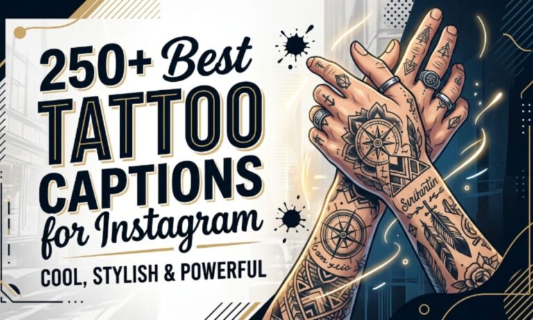 Tattoo Captions for Instagram
