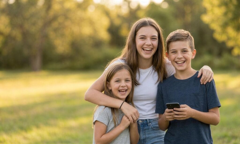 3 Siblings Captions for Instagram