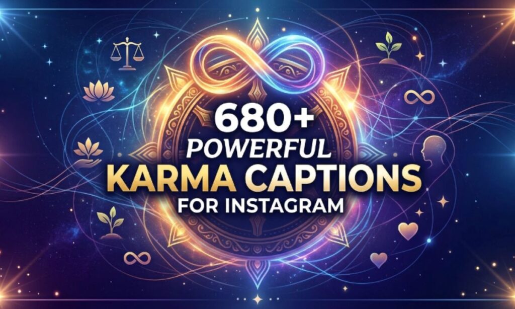 680+ Powerful Karma Captions for Instagram
