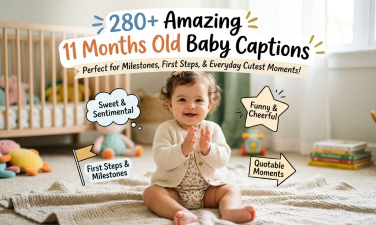 11 Months Old Baby Captions