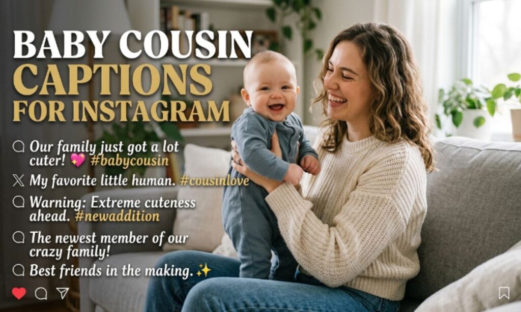 Baby Cousin Captions for Instagram