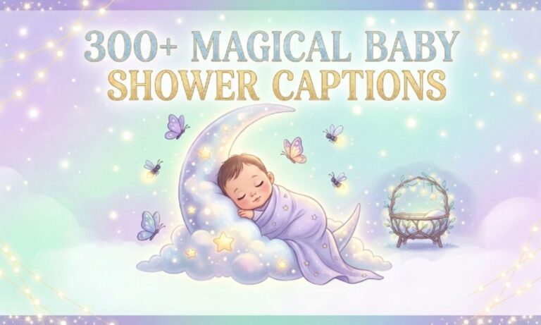 Baby Shower Captions