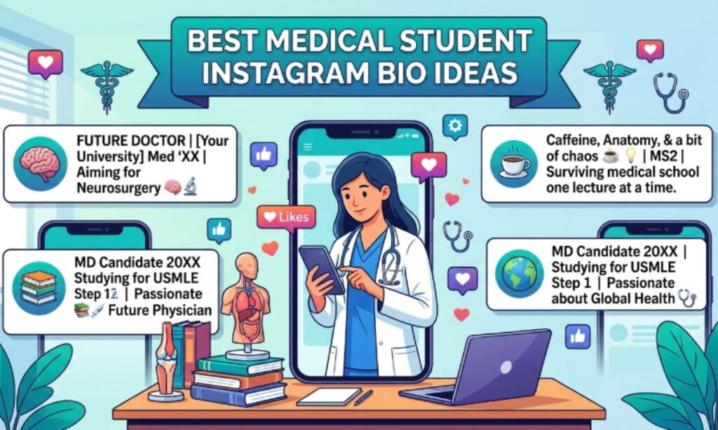 Best Medical Student Instagram Bio Ideas