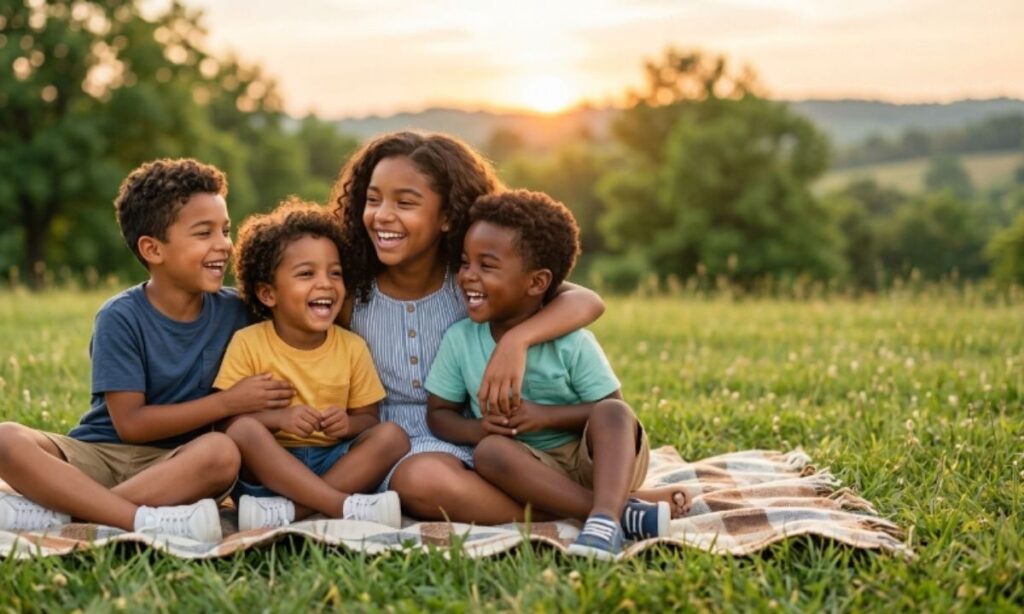Captions for Siblings Photo
