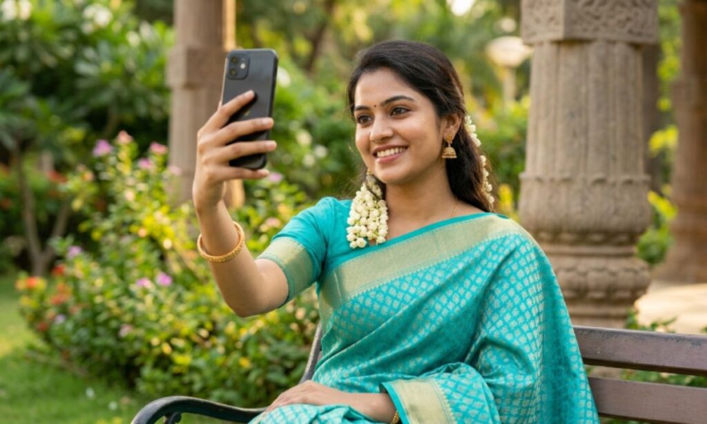 Captions for Saree Selfies in Hindi