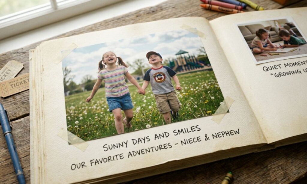 Childhood Memories Niece and Nephew Captions