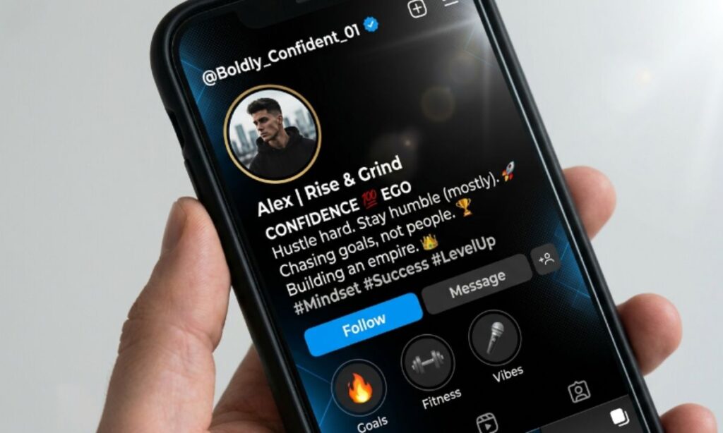 Confidence Ego Bio for Instagram for Boy