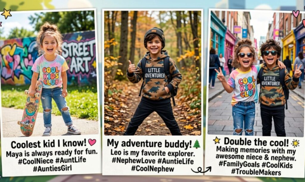 Cool Niece and Nephew Captions