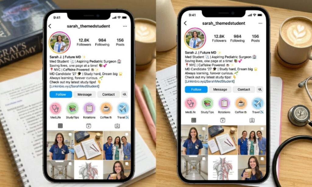Cute Instagram Bio for Medical Students