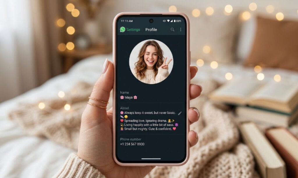 Cute and Sweet WhatsApp About Lines Attitude