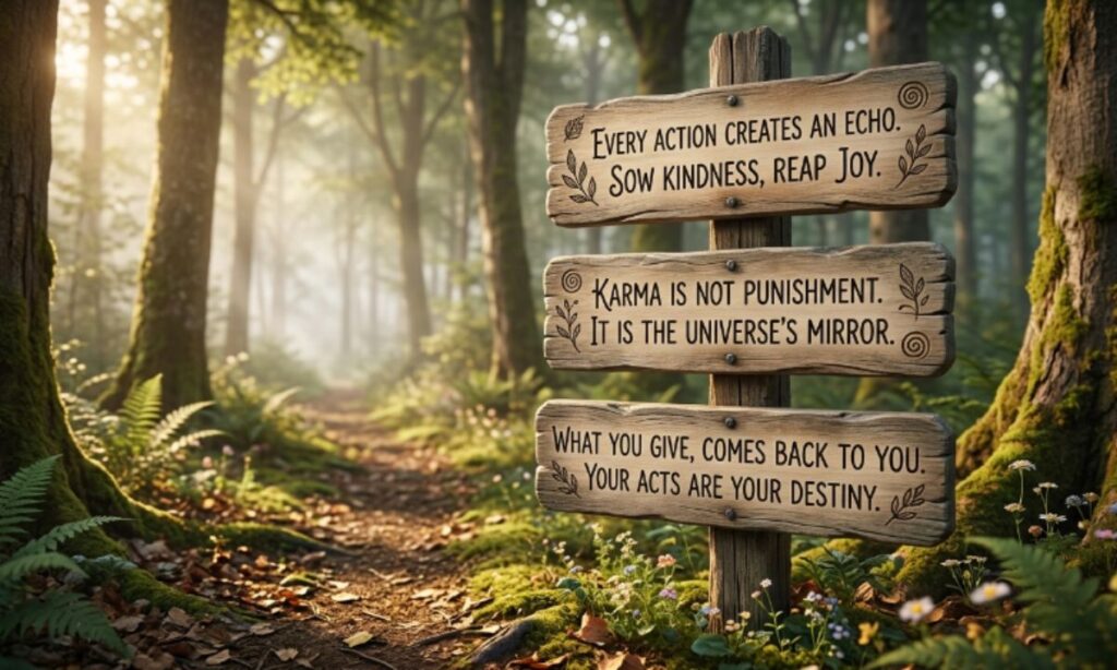 Deep Short Karma Quotes