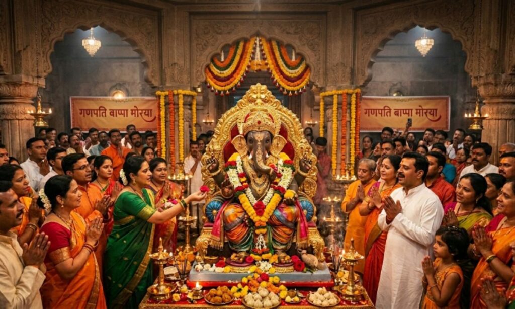 Divine Captions for Ganpati Bappa Devotees