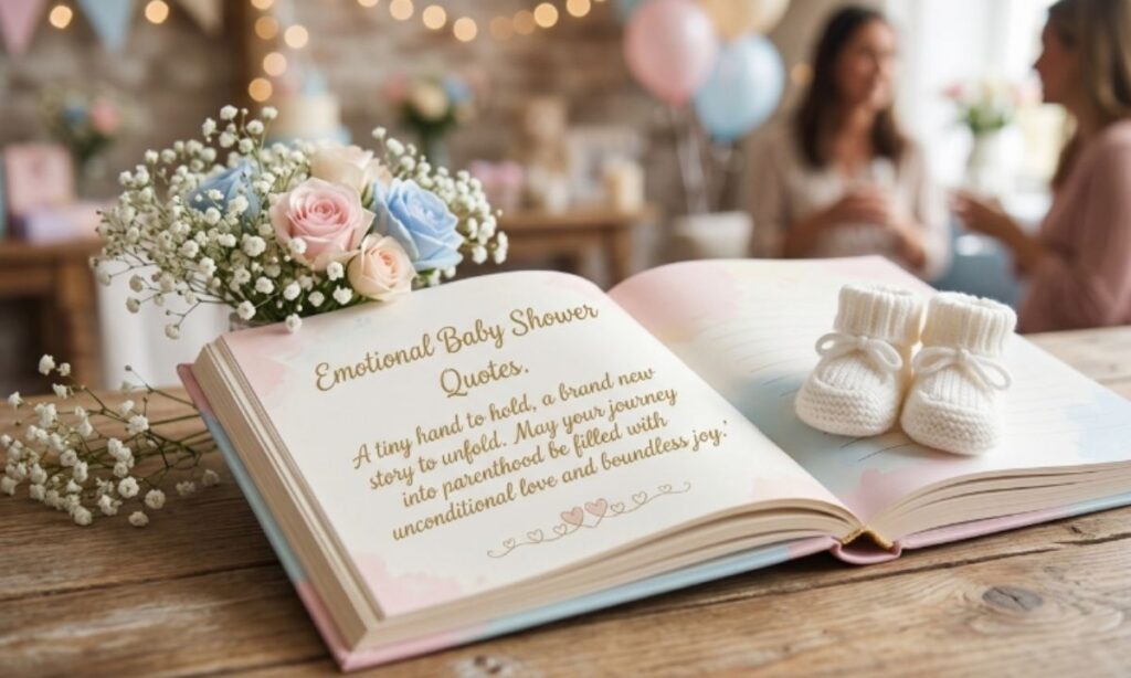 Emotional Baby Shower Quotes