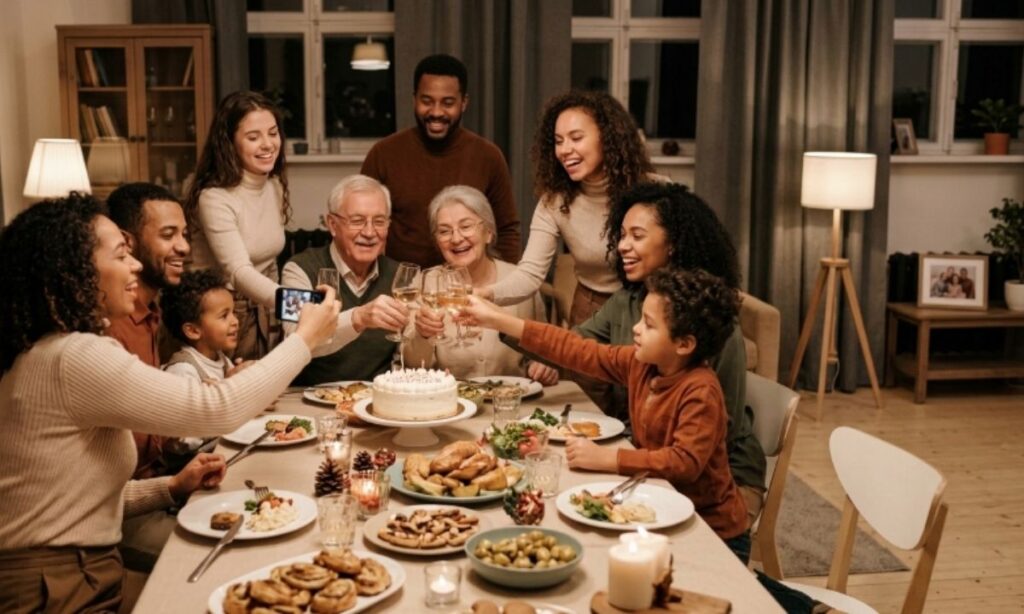 Family Celebration Captions