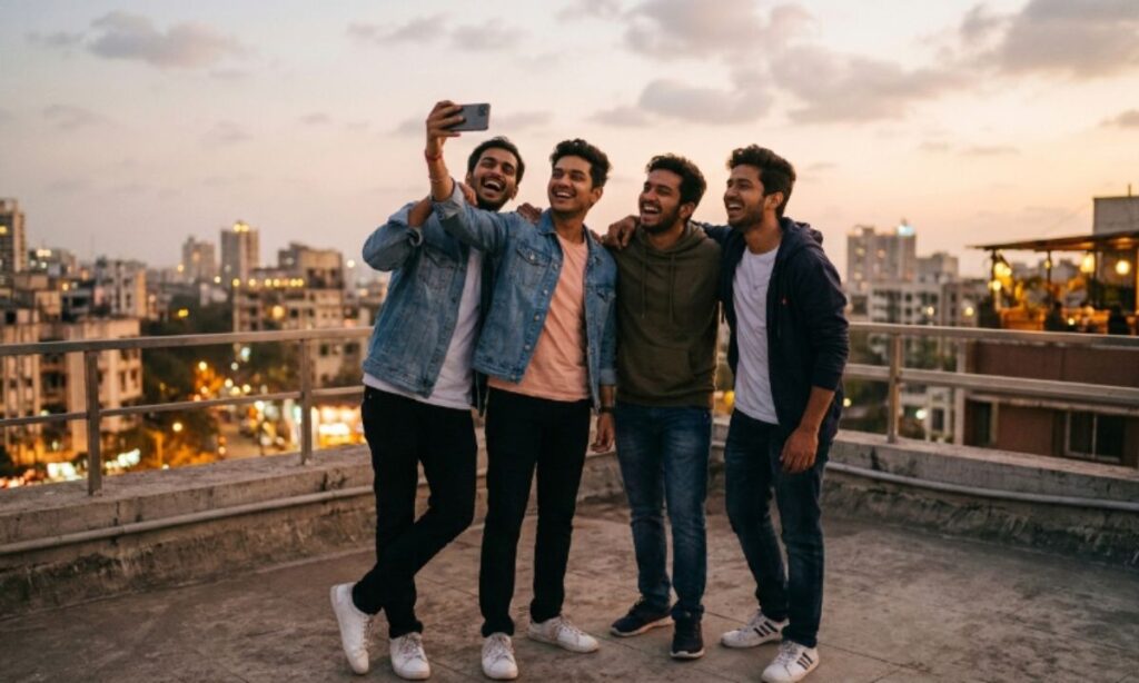 Friendship Instagram Captions For Boys in Hindi