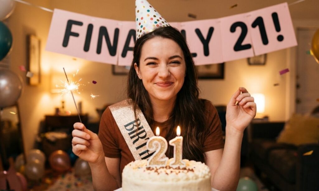 Funny 21st Birthday Captions For Yourself