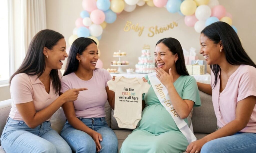 Funny Baby Shower Captions