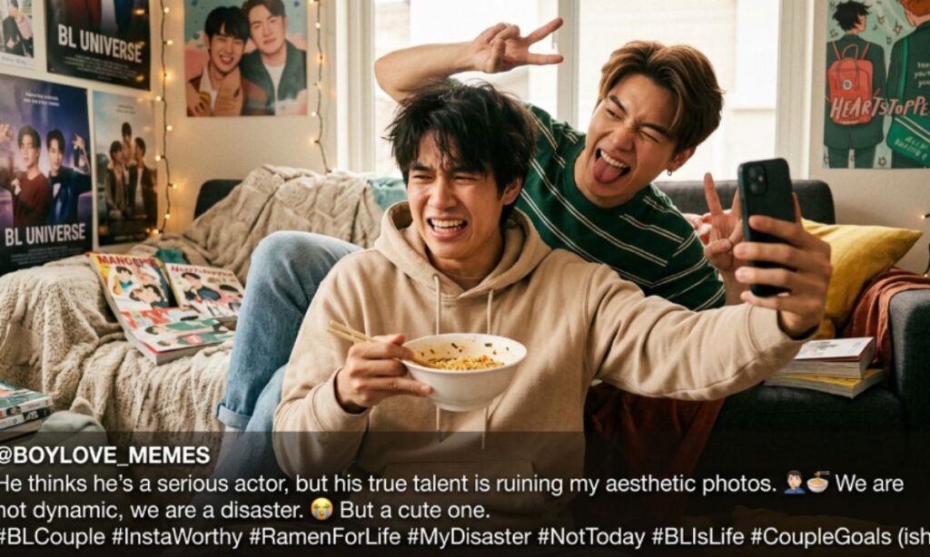 Funny Instagram Captions for Boys Love