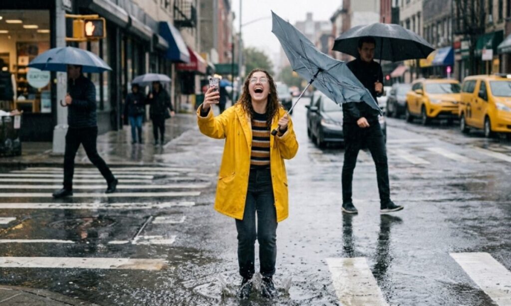 Funny Rain Captions for Instagram