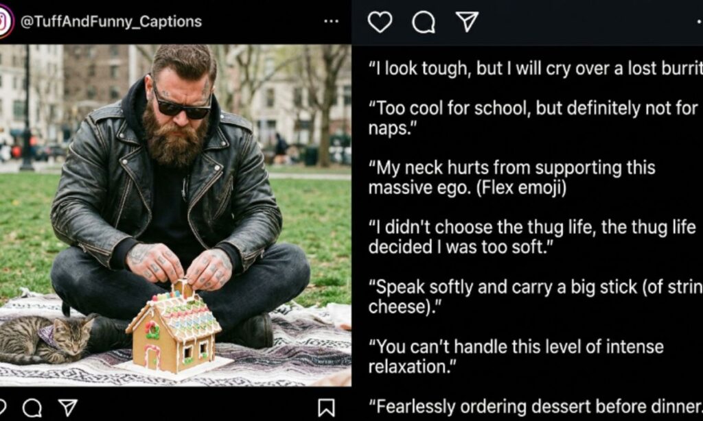 Funny Tuff Instagram Captions
