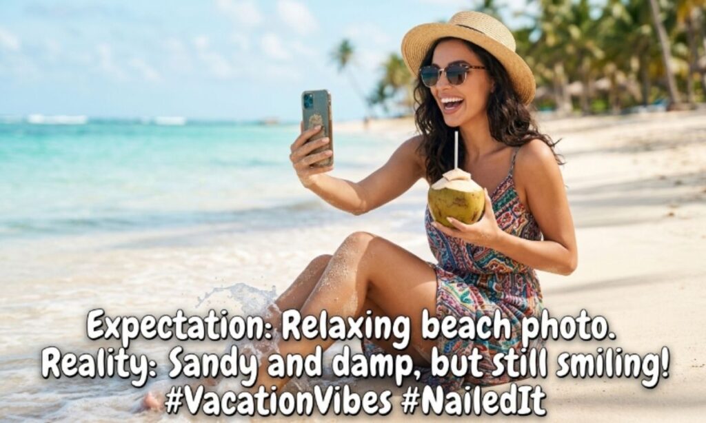 Funny Vacation Captions