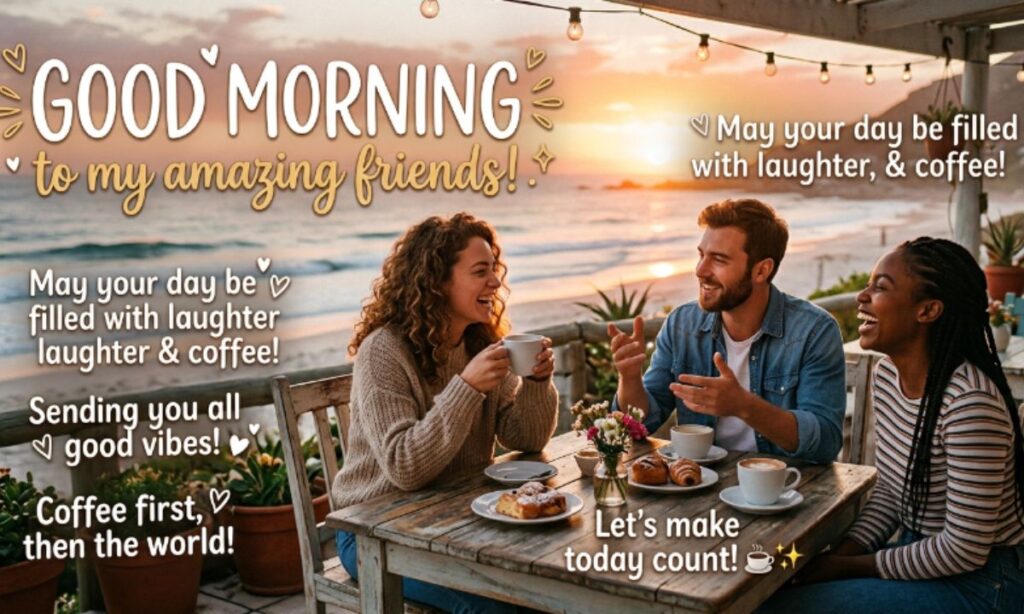 Good Morning Captions for Friends