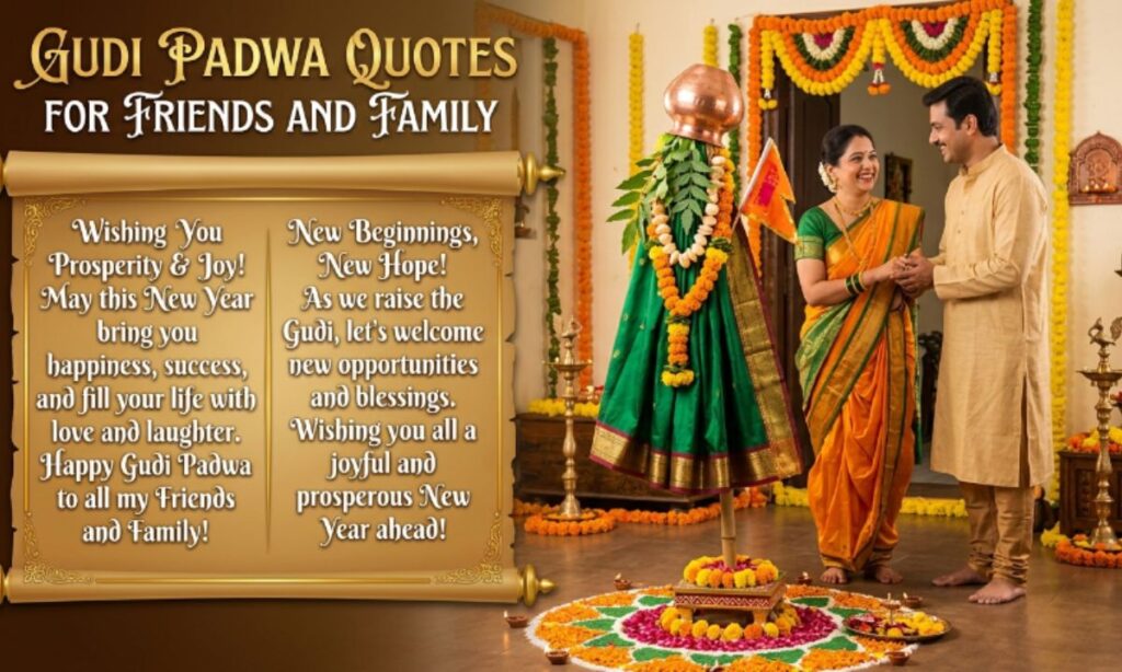 Gudi Padwa Quotes Friends Family