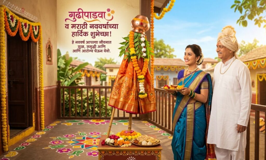 Gudi Padwa Wishes in Marathi
