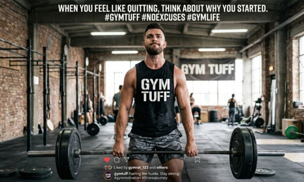 Gym Tuff Instagram Captions