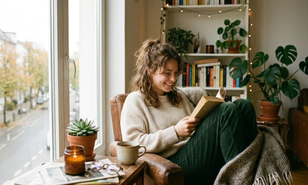 Happy Alone Instagram Captions for Girl
