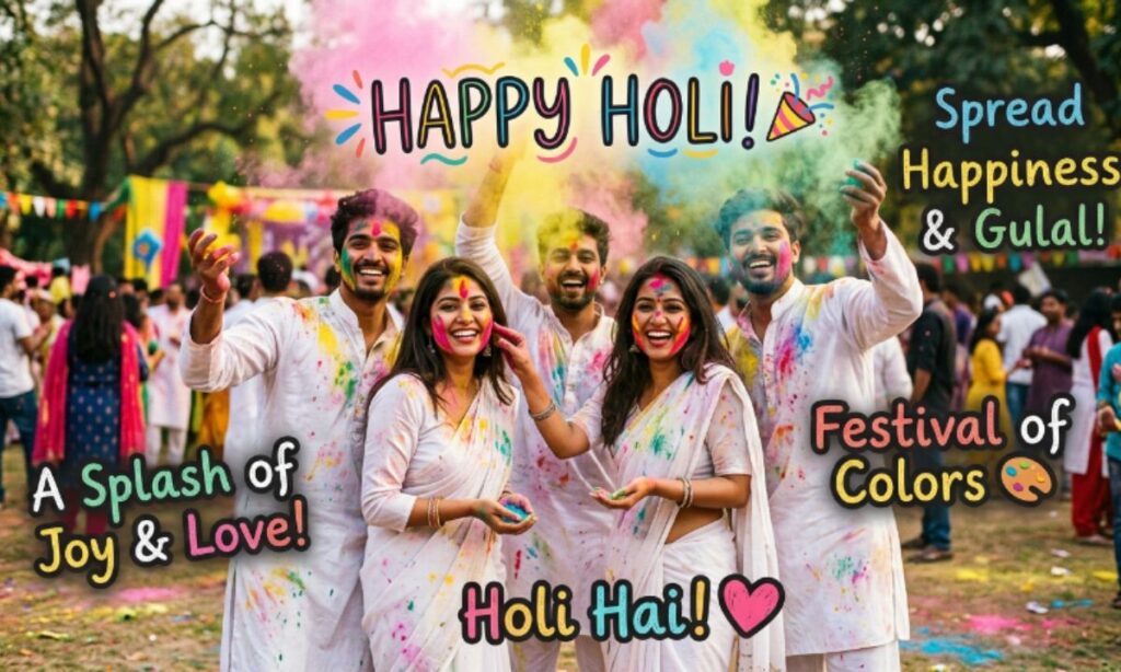 Happy Holi Captions