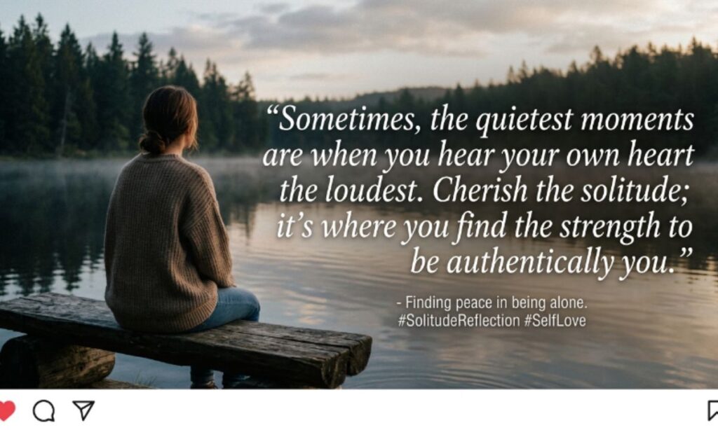 Heart-Touching Alone Quotes for Instagram