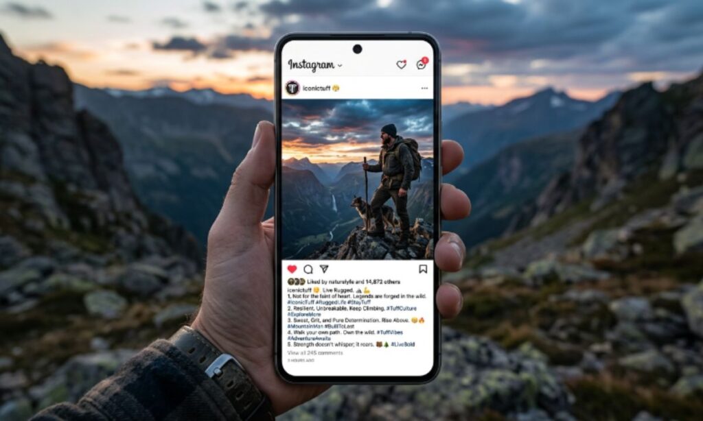 Iconic Tuff Instagram Captions 