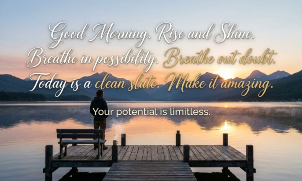 Inspirational Morning Captions