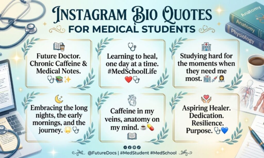 Instagram Bio Quotes for Medical Students