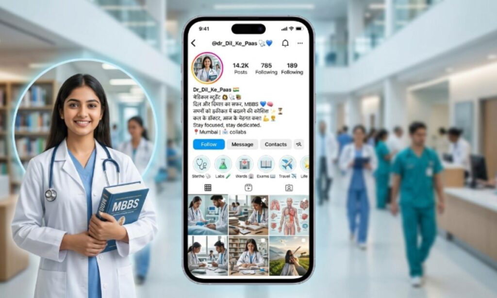 Instagram Bio for Medical Students Stylish in Hindi
