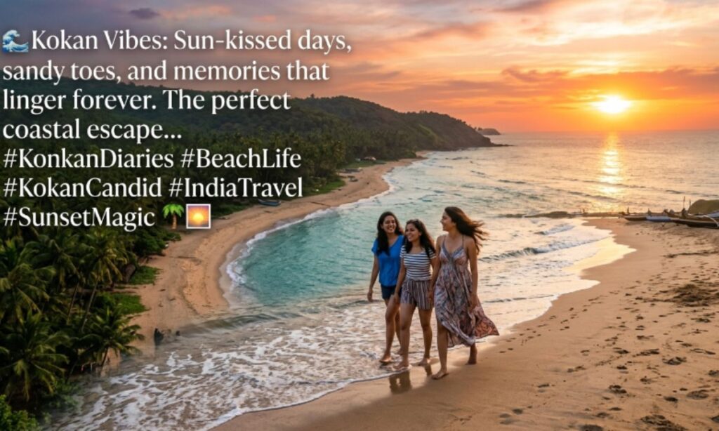 Kokan Beach Captions for Instagram