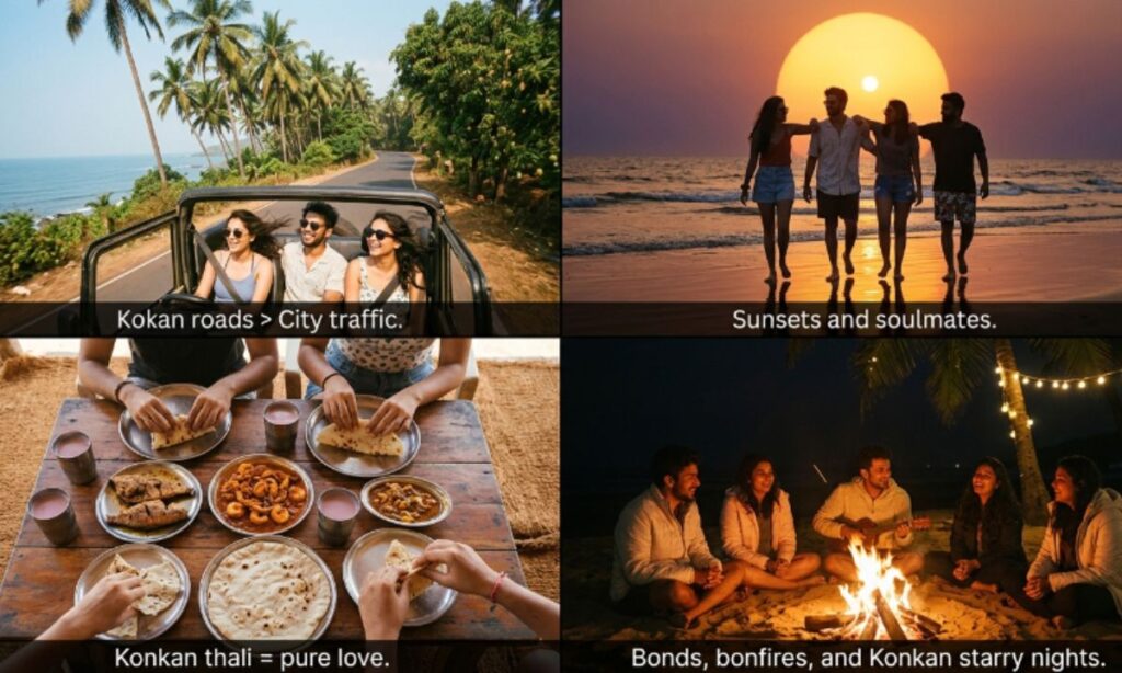 Kokan captions for instagram with friends
