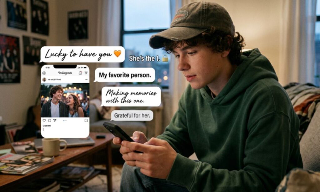 Love Captions for Instagram for Boy