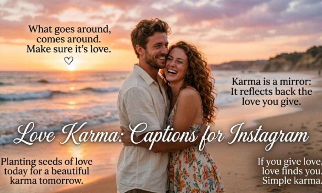 Love Karma Captions for Instagram
