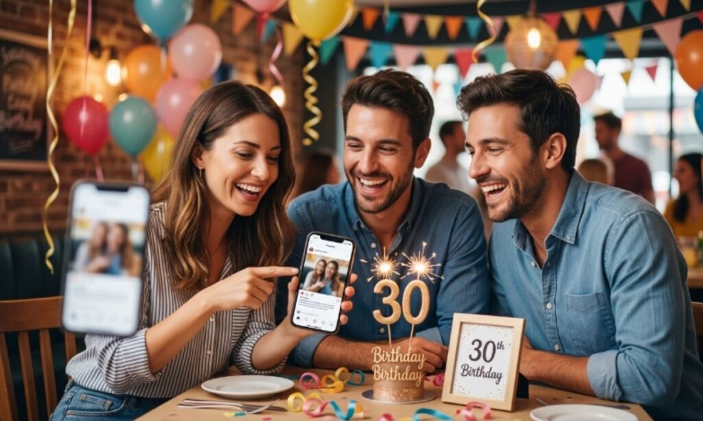 Milestone Birthday Party Captions