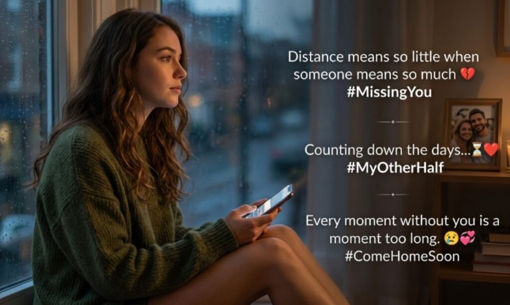 Missing My Boyfriend Captions